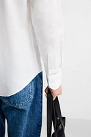 CHEMISE EN COTON ET LIN