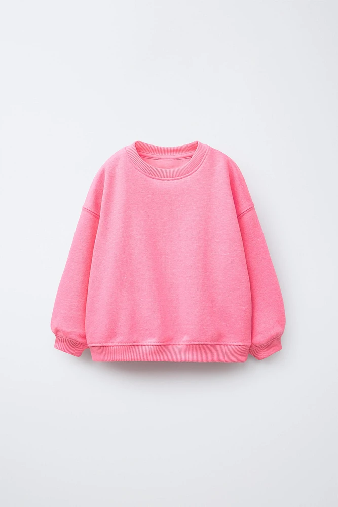 PLAIN BASIC SWEATSHIRT