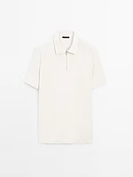 100% cotton short sleeve polo shirt