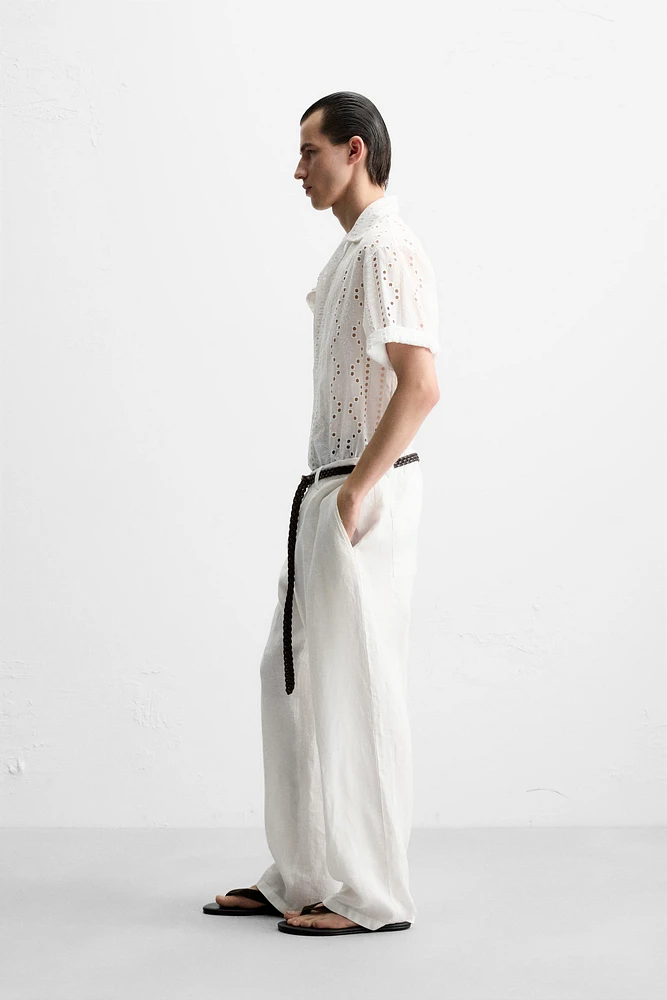 CHEMISE BRODERIE AJOURÉE