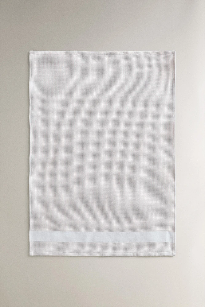 WAFFLE-KNIT KITCHEN TOWELS (SET OF 2)