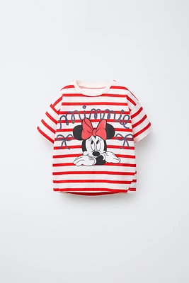 STRIPED MINNIE MOUSE © DISNEY T-SHIRT