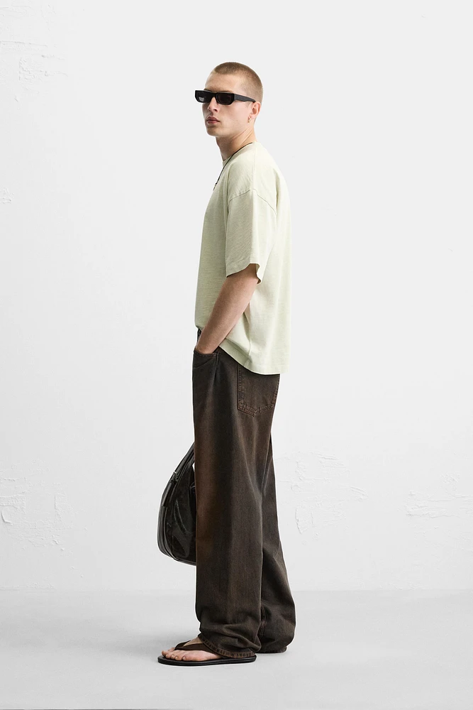 T-SHIRT BOXY DÉLAVÉ