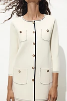 LONG KNIT JACKET