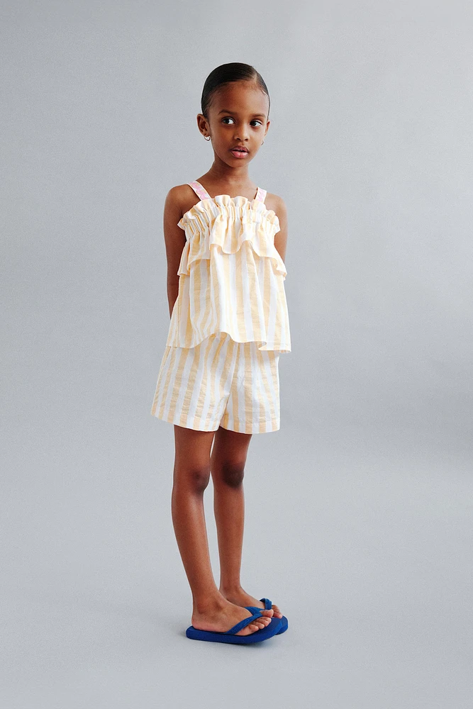 BERMUDA RAYURES ONDULINE CASA LAWA © X ZARA KIDS