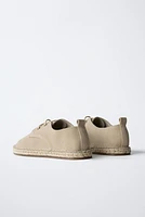 DERBYS EN JUTE ET CUIR