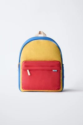 MULTI-COLORED BACKPACK
