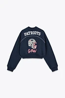 NFL PATRIOTS CROP SWEATSHIRT