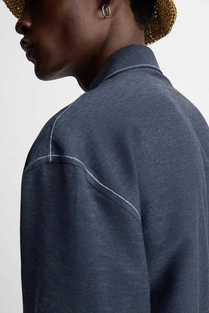 CHEMISE SURPIQÛRES CONTRASTE