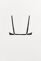 TRIANGLE BRALETTE WITH POLYAMIDE