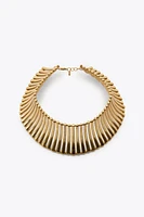 COLLIER CHOKER PIÈCES MÉTALLIQUES