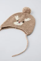 REINDEER KNIT HAT