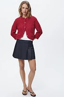 PLEATED SKORT