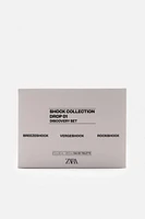 SHOCK COLLECTION: DROP 01 DISCOVERY SET 3 X 40 ML (1.35 FL OZ).