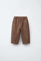DRAWSTRING BAGGY PANTS