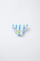 2-6 ANS/ CULOTTE DE BAIN CITRONS