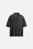 WASHED TEXTURED SHIRT