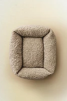 FAUX SHEARLING PET BED