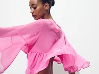 RUFFLED BLOUSE
