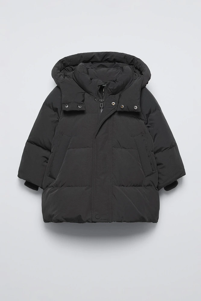 WATER REPELLENT DOWN PUFFER COAT