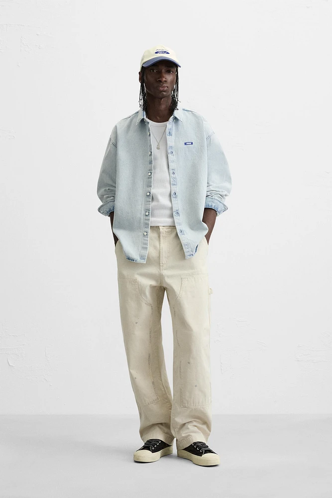 WASHED DENIM SHIRT