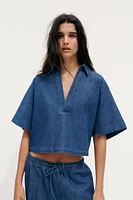 CHEMISE EN JEAN TRF