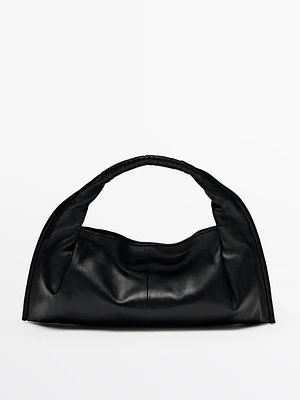 Nappa leather handbag