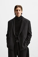 VISCOSE - WOOL SUIT JACKET