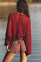 LACE KNIT SWEATER