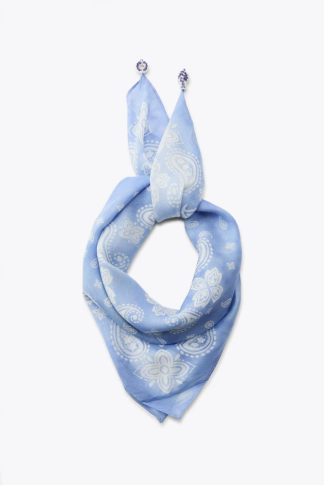 FOULARD MODAL PIÈCES CÉRAMIQUE