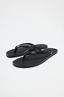 LEATHER SANDALS WITH RUBBER SOLE