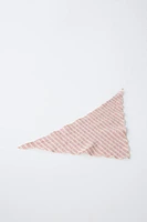 TWO-PACK OF SOLID AND STRIPED BANDANAS