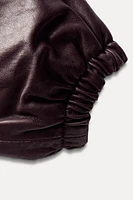 100% LEATHER JACKET ZW COLLECTION