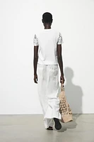 FRONT EMBROIDERY T-SHIRT