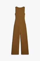 INTERLOCK LONG JUMPSUIT