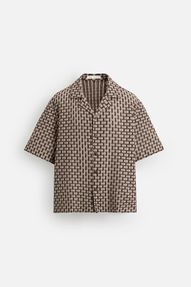 CHEMISE STRUCTURÉE