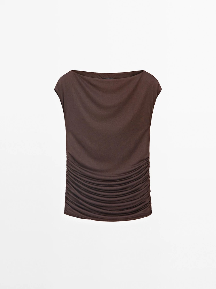 Top drapé