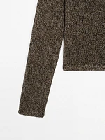 Pull en maille ajourée