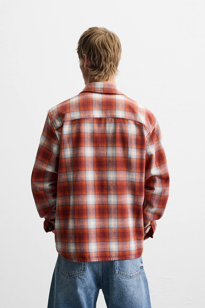 PLAID FLANNEL SHIRT