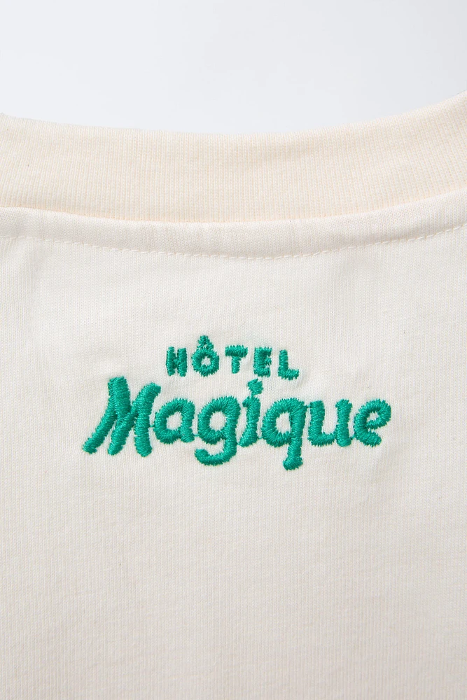 HÔTEL MAGIQUE © X ZARA PRINTED T-SHIRT