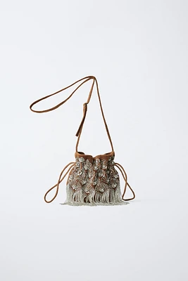 BEADED CROSSBODY BAG