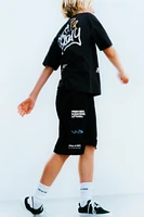 T-SHIRT TEXTE GRAFFITI