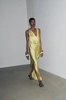 ROBE FLUIDE SATINÉE ZW COLLECTION