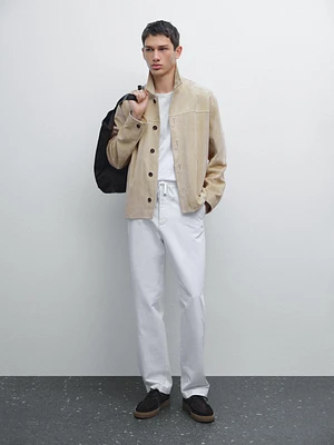 Pantalon de jogging en coton mélangé