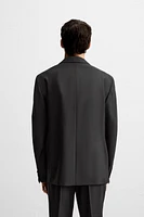 100% WOOL SUIT BLAZER