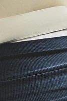 TEXTURED MUSLIN BEDSPREAD