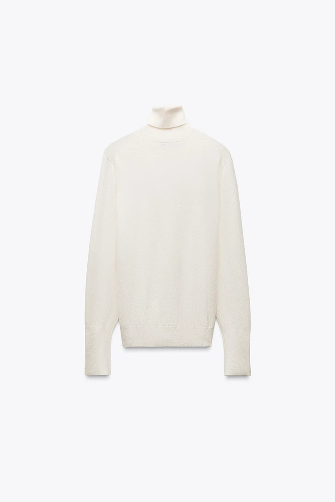 BASIC BUTTONED KNIT SWEATER