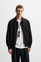 VESTE FLUIDE EFFET FROISSÉ