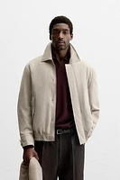 COTTON BOMBER JACKET