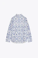 CHEMISE BRODERIES PERFORÉES